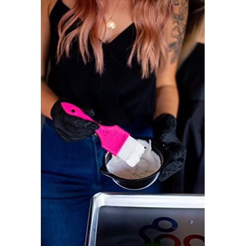 Framar Power Painter Hair Dye Brush - Hair Coloring Brush, Hair Dying Brush to Apply Hair Color, Blending Hair Color Brush Set, Balayage Tools, Dye Application Brush to Paint Hair, Tint Brush - 2 Pk