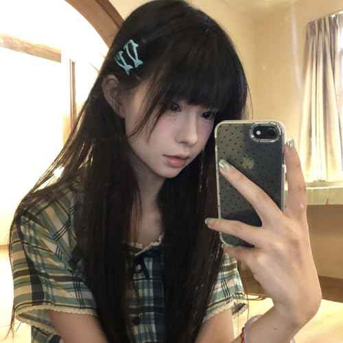 Glitter Cute Dolphin Snap Hair Clips, Blue and Pink, Handmade metal hair clip for Women Girls Kids.(20 PCS)