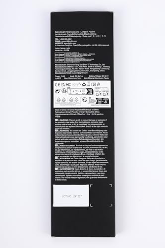 Gritin 10.2inch Under Cabinet Lighting Rechargeable -84 LED Super Bright,3-Color& 5 Level Brightness,4 Modes,Motion Sensor, Long Lasting- Easy Installation Magnetic Closet Lights -2 Pack-Bronze