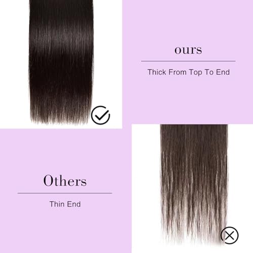 12A Straight Bundles Human Hair 22 24 26 Inch Brazilian Virgin Remy Hair Weave Human Hair Straight Bundles Hair Extension Natural Color