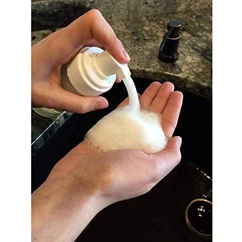 12 Pcs Empty Bottle Travel Soap Bottle | Plastic Foam Dispenser Bottle | Mini Foaming Soap Pump Dispenser for Cleaning, Travel, Cosmetics Packaging (2 oz)