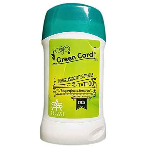 Tattoo Transfer Stick, Tattoo Skin Solution Soap Cream Gel for Transfer Stickers Paper Machine Stencils, Temporary Tattoo Supplies Accessories, Clean Dry Protection Antiperspirant Deodorant; ZYG