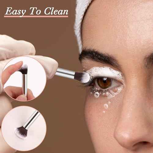 10PCS Eyelash Extension Cleaning Brush Lash Bath Brushes for Cleansing Lash Shampoo Cleansing Brushes Lash Cleanser Supplies Kit for Eyelash Extensions Gift for Women
