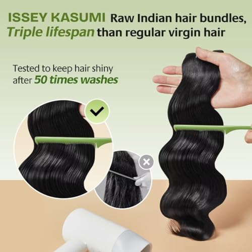 Raw Indian Human Hair Single Bundle,Triple Lifespan Than Regular Virgin Hair,In-Store Quality,Online Price! 100% Raw Indian Hair Bundles Body Wave Raw Hair Bundles 16 Inch