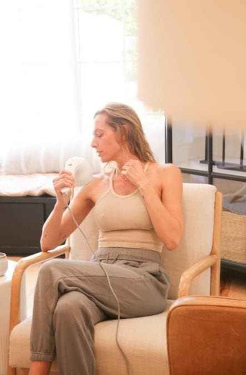 Radio Frequency Induced Heat-Palm NRG Reduction Cellulite Body Device