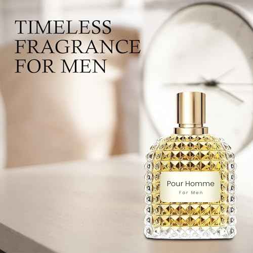 Men's Cologne Gift Set Include Valentine Milano,Valentine,Very Excited & Valuable Paris - 3.4 Fl Oz Each | Vanilla Bourbon, Leather & Amber Floral Fragrance | Luxury Eau de Toilette Quartet