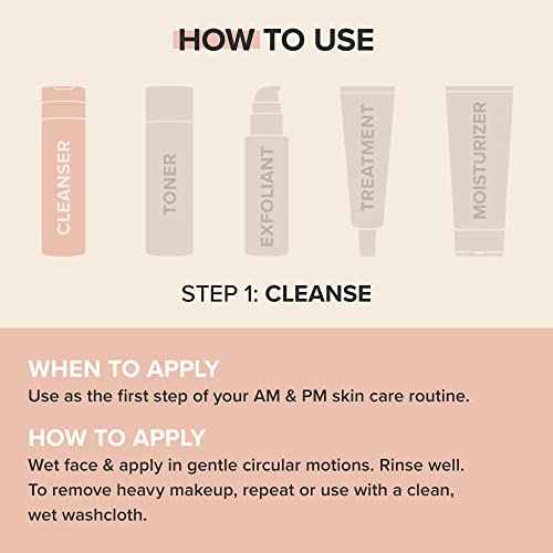 Paula's Choice CALM Ultra-Gentle Face Cleanser for Sensitive Skin, Facial Wash, Calms + Soothes Redness, Daily Face Wash for Rosacea-Prone & Eczema-Prone Skin, & Fragrance-Free, 6.7oz