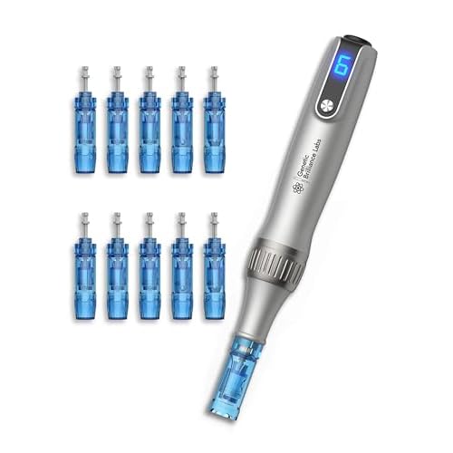 Wireless Cosmetic Pen Device for Home Use Beauty Tool for Face Scalp and Body Rechargeable with Adjustable Settings