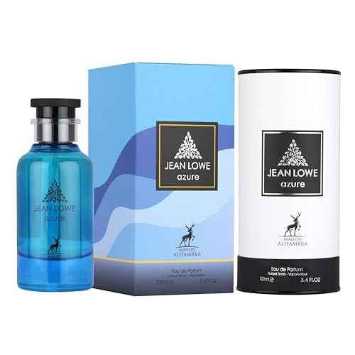 Maison Alhambra Jean Lowe Azure for Unisex Eau de Parfum Spray, 3.4 Ounce / 100 ml