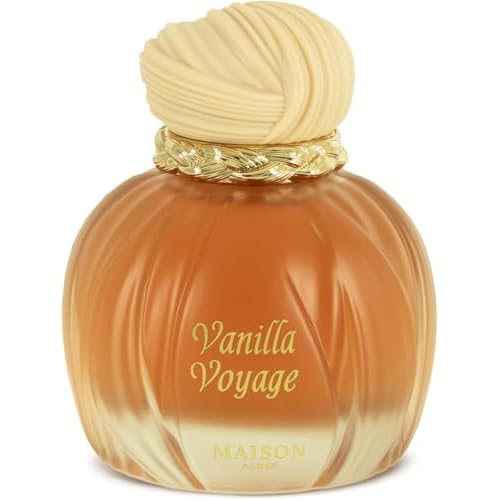 AROMA CONCEPTS | Vanilla Voyage Long Lasting Eau De Parfum EDP 3.4 Fl Oz | Unisex Perfume | Caramel, Jasmine, Tonka & Honey Notes | Luxurious Vanilla Perfume with Musk & Amber