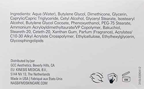 NASSIF MD Hydro-Screen Face And Body Souffle, Hydrating Skin Moisturizer, Hyaluronic Acid, Omega 3, Anti Aging, Even Skin Tone, 4 Fl Oz