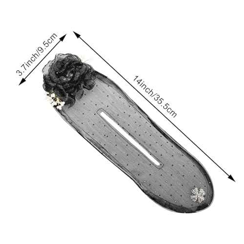 2 PACK Big Camellia Flower Bun Makers - Hair Twister Accessories for Flexible, Quick Donut Bun Wraps for Women (Style 3)