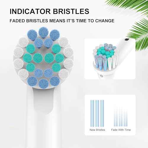 SetSail Toothbrush Heads for Oral B, 8 Pack Professional Electric Toothbrush Replacement Heads Medium Soft Dupont Bristles Replacement Toothbrush Heads Precision Clean Brush Heads Refills