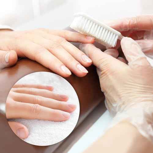 10 Pcs Handle Grip Nail Brush, NICEMOVIC Hand Fingernail Cleaner Brush Manicure Tools Scrub Cleaning Brushes Kit, Use for Toe and Nail Cleaning (Bright Colors)