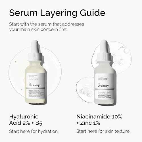 The Ordinary Niacinamide 10% + Zinc 1%, Smoothing Serum for Blemish-Prone Skin