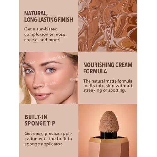 SHEGLAM Sun Beam Matte Liquid Bronzer-Toffee