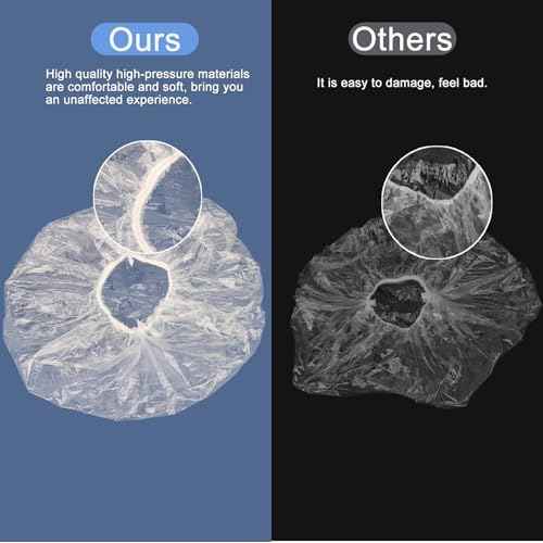 150 PCS Upgrade Disposable Shower Caps. Ceizioes Waterproof Hair Bath Caps. Thickening Shower Cap for Women Kids Girls. Hotel and Hair Salon. Travel Spa. Home Use Beauty Salon