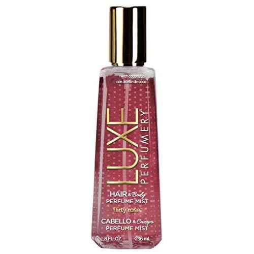 Luxe Perfumery Flirty Rose Hair & Body Perfume Mist, 236 mL