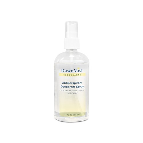 Dukal PSD40 Dawn Mist Antiperspirant Deodorant, 4 oz, Pump Spray, Pack of 48