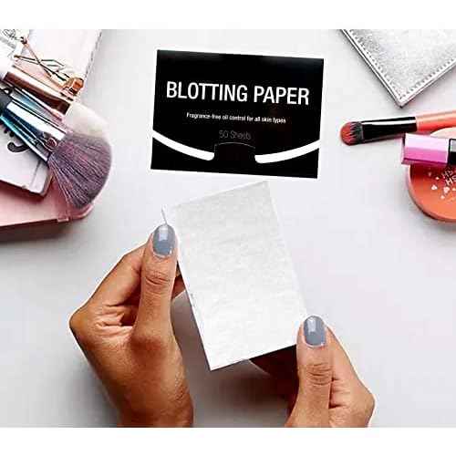 2 Pks FRAGRANCE-FREE Unscented Natural Abaca Blotting Paper - 100 Oil Blotting Sheets - Makeup Friendly UNISEX Oily Skin Shine Blotter Photography Zoom Meetings Travel Gym School - MADE IN TAIWAN