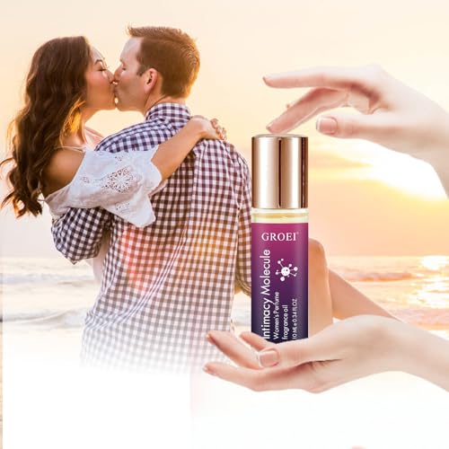 GROET Roll-On Perfume Oil for Women | 10ml Travel Size with Lavender & Citrus | Long-Lasting Botanical Fragrance | Natural Skin-Friendly Formula (2 PC)