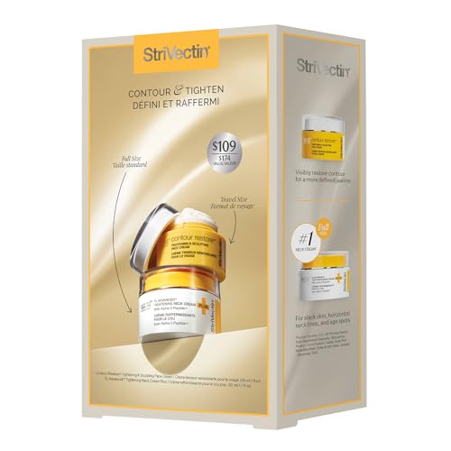 StriVectin Tighten and Lift Advanced Neck Cream PLUS with Alpha-3 Peptides for Neck and D?collet?, Smoothing Look of Wrinkles and Fine Lines, Improves Crepey Skin and Vertical Lines
