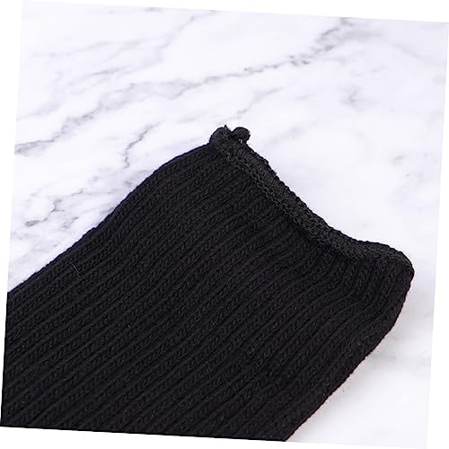 Hair Straightener Curler Gloves 2 Pack Heat Resistant Perm Gloves Anti-scalding Heatproof Black for Styling