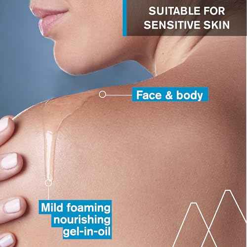 URIAGE Extra-Rich Dermatological Gel | Foaming Body Wash for Sensitive Skin, Preserves the Hydrolipidic Film of the Skin, Face & Body, Paraben & Soap-Free