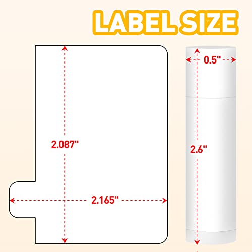 210 Pack Lip Balm Unlabeled, Natural Lip Balm Bulk Blank Tube, Personalized Lip Balms for Party Favors Adults and Bridal Shower Favors or Baby Shower Gifts-7 Flavors