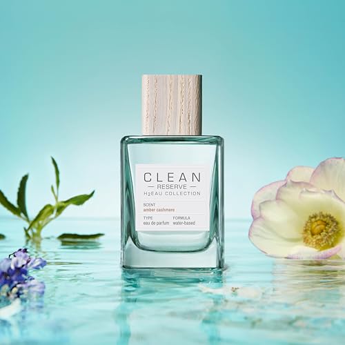 CLEAN H2EAU, Gentle, Hydrating Fragrance, Long Lasting, Water-Based Perfume for Everyday Wear, Cruelty-Free, Ethyl Alcohol, Phthalate & Paraben Free
