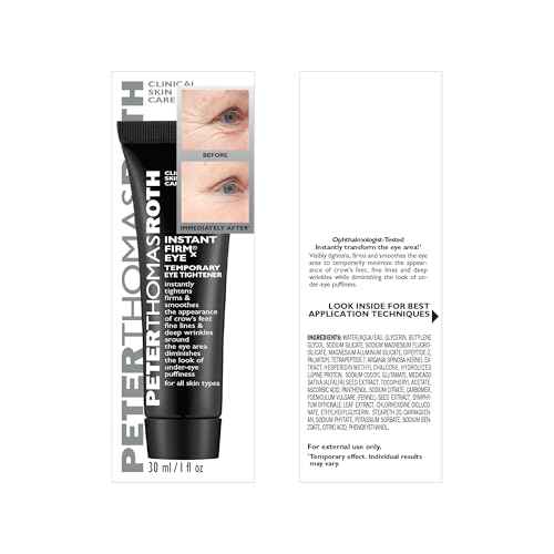 Peter Thomas Roth | Instant FIRMx¢ç Temporary Eye Tightener | Firm and Smooth the Look of Fine Lines, 1 oz