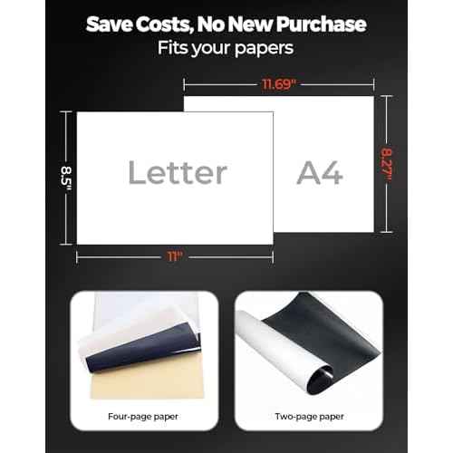 MUNBYN Tattoo Stencil Printer ITP05, Wireless Thermal Tattoo Printer with 20 Transfer Papers, Compatible with Android and iOS Phone/Tablet & PC, Tattoo Printers for Tattoo Artists & Beginners (Black)