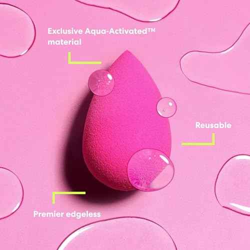 Beautyblender¢ç | Original Pink Beauty Blender Makeup Sponge, Super-Soft Foam Easily Blends Foundations, Powders & Creams, Made in USA, Reusable, Washable, Streak Free Application, Vegan, Cruelty Free