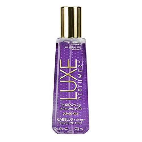 Luxe Perfumery Hair and Body Perfume Mist, Velvet Kiss, 236 ml (Pack of 1)