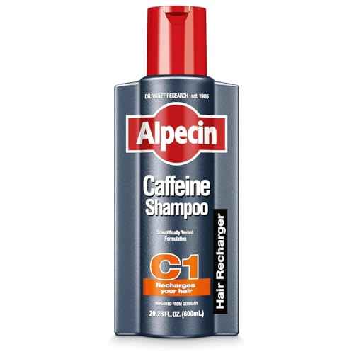 Alpecin C1 Caffeine Shampoo 12.68 fl oz I Hair Performance Enhancer I Promotes Natural Hair Growth and Thickness I Energizes Scalp
