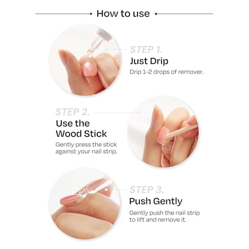 ohora Semi Cured Gel Nail Strip (2024 Christmas Gift Set (Limited Edition)) - Works with UV/LED Lamps, Salon-Quality, Long Lasting, Easy to Apply/Remove - Includes 2 Prep Pads, Nail File, Wooden Stick