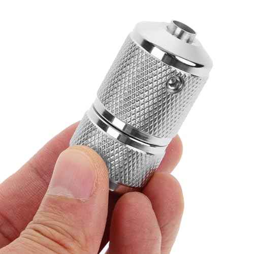 Artibetter Stainless Steel Tattoo Machine Tube Handle Grips Tip Tattoo Self Lock Grips for Tattoo Supplies Tools 25mm Metal Joycon