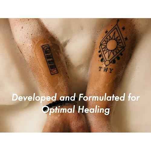 Ultra Concentrated 16.9oz Tincture of Green Tattoo Soap USP: Makes 1.3 Gallons of Green Soap with XL 16.9oz Squeeze Bottle