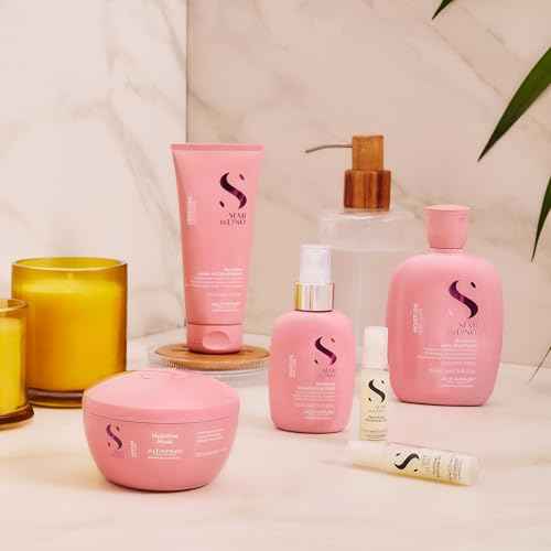 Alfaparf Milano Semi Di Lino Moisture Nutritive Hair Mask - Deep Conditioning Hair Repair Mask for Hydration & Shine - Sulfate, Paraben & Paraffin Free - Professional Quality Hair Care (16.9 oz)