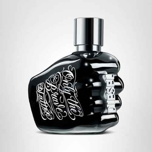 Diesel Only The Brave Tattoo, Eau de Toilette for Men, Woody Scent With Notes of Citrus, Sage, Pepper & Tobacco, 4.2 Fl. Oz.
