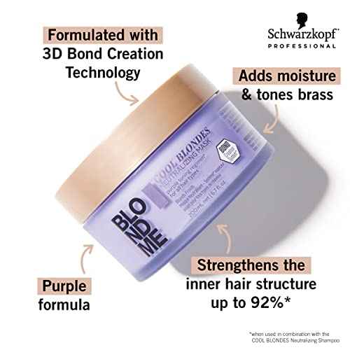 BLONDME Cool Blondes Neutralizing Mask 200ml