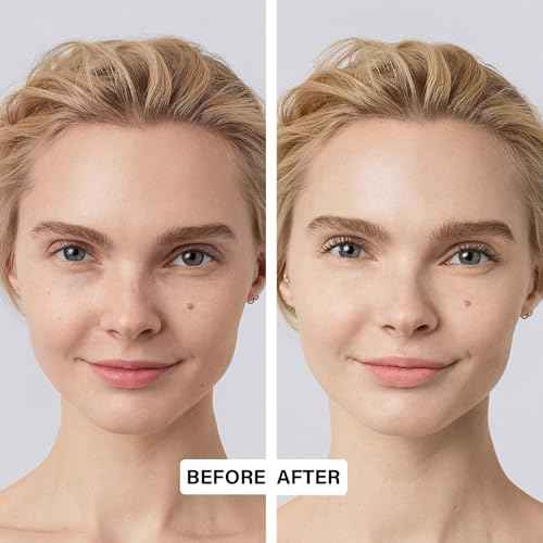 2PCS Mushroom Head Air Cushion CC Cream, Moisturizing Lasting Oil Control BB Cream for All Skin Types, Full Coverage Concealer Liquid Foundation Face Makeup Set with Foundation Brush & Makeup Sponge A