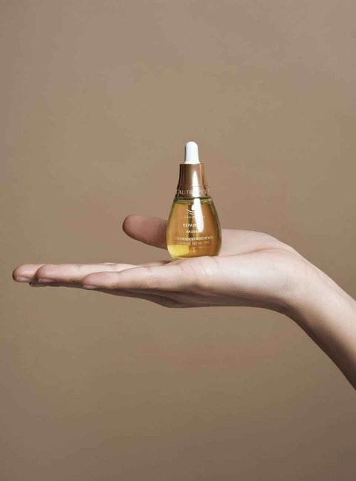 Tautropfen natural cosmetics, skincare, soothing facial oil for all skin types with baobab, 35 ml