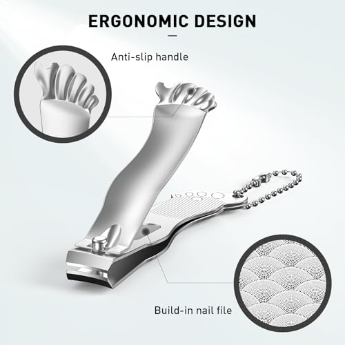 Nail Clippers Set,Gag Gifts Funny,Stocking Stuffers for Adults Men Him,White Elephant Gifts for Adults, Cool Stuff Gadgets for Men Dad Boyfriend Father Husband Friends,Mens Gifts Ideas