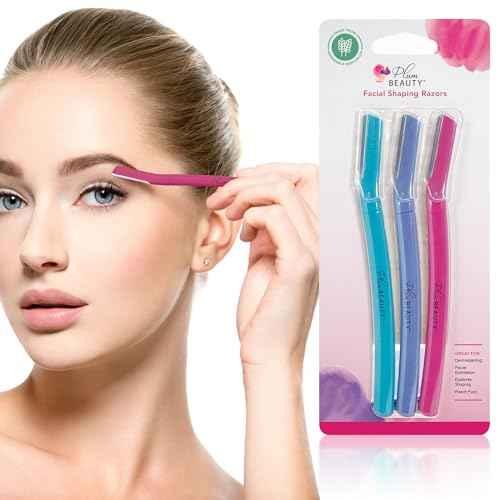 Face Razors Women, Eyebrow Razor & Brow Shaper, Microblades for Facial Hair, Eye Brow Shaver, Dermaplane Razor Women Face, Beauty Razors, Eyebrow Blades