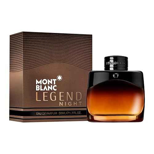 MONTBLANC - Legend Night Eau de Parfum - Men's Fragrance - Fresh & Woody - With notes of Bergamot, Vetiver & Black Vanilla - 1.7 Fl Oz