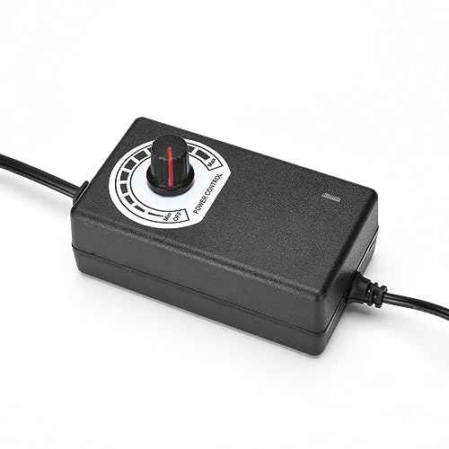 ATOMUS Tattoo Voltage Regulator DC Interface Tattoo Power Supply 3-12V Adjustable Tattoo Machine Power Supply with Knob