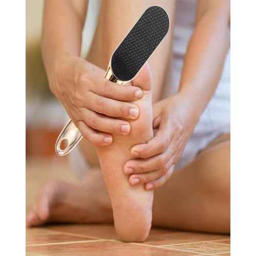 Nano-Glass Foot File,Remove Hard Skin and Dead Skin Foot Scrubber,Wet and Dry Feet Callus Remover for Feet, Long Lasting Foot Buffer,Foot Care Tools£¬Christmas Gifts Christmas Stockings Stuffing