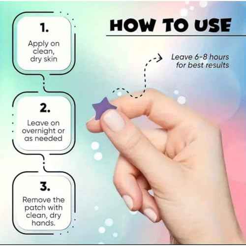 Heart Shape Acne Pimple Patch, Hydrocolloid Spot Cover Stickers, 432 Pieces