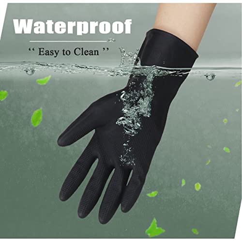 VOVCIG Hair Dye Gloves,Professional Hair Coloring Accessories for Hair Salon Hair Dyeing,2pcs£¨1 left+1 right£©,black